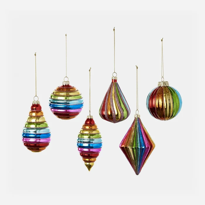 Rainbow Ornament in Classic Shapes (Assorted)