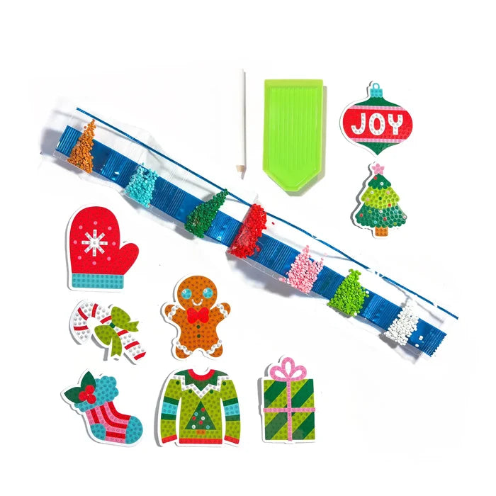 Razzle Dazzle Mini D.I.Y. Gem Sticker Kit - Jingle & Joy