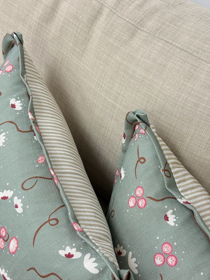 Ready to Ship :: Olivia in Muddy Green by Ottoline Pillow Covers (PAIR)