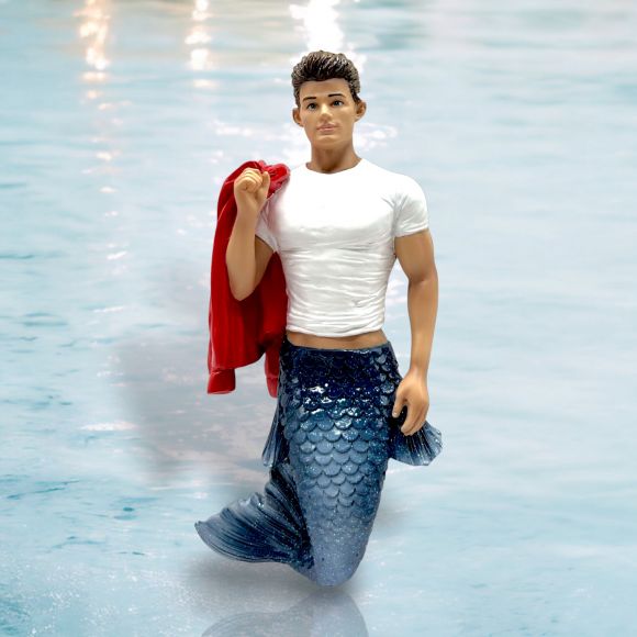 Rebel Merman Ornament
