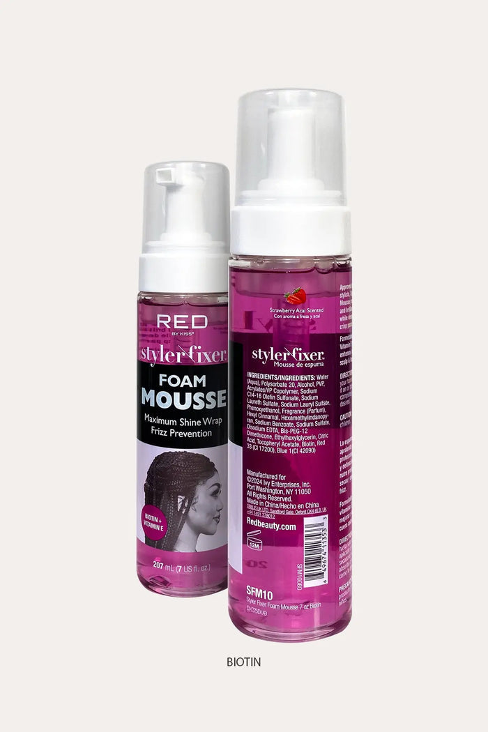 RED BY KISS SF FOAM MOUSSE 7oz - BSW BEAUTY CANADA