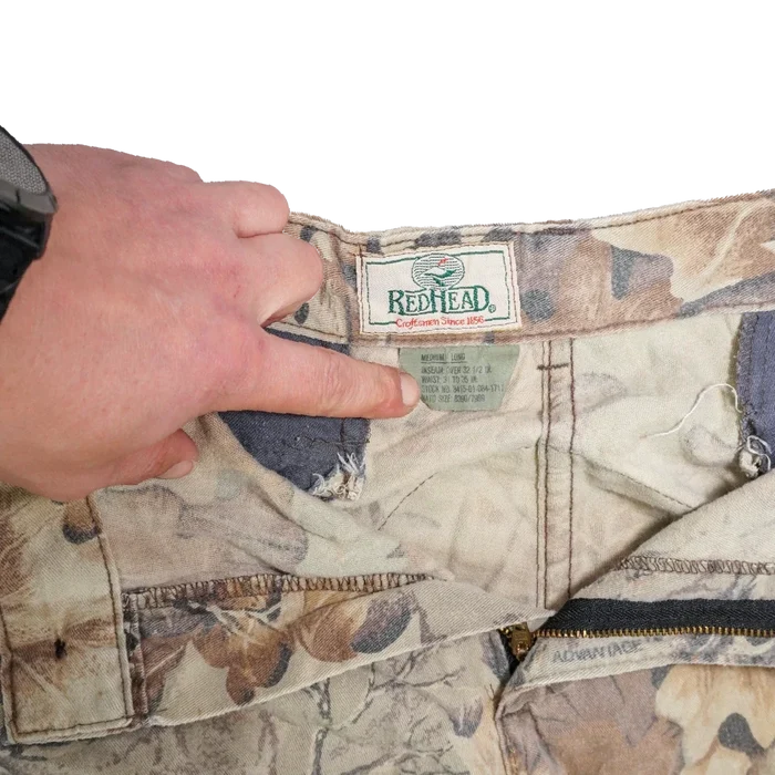 RedHead Advantage Camo BDU Trousers - Medium Long - Army & Outdoors - Cargo Trousers