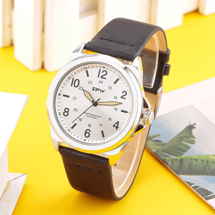 Retro Quartz Watch - Lightweight Wear-Resistant Timepiece