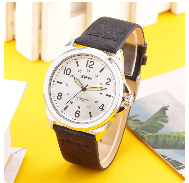 Retro Quartz Watch - Lightweight Wear-Resistant Timepiece
