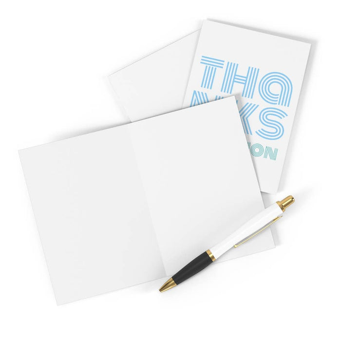 Retro Thank You Card