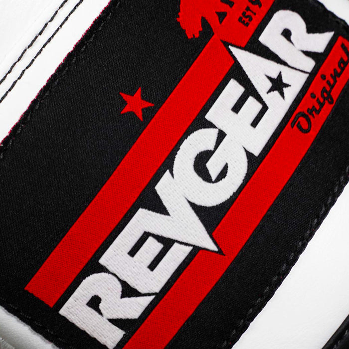 REVGEAR F1 COMPETITOR LACE BOXING GLOVES WHITE