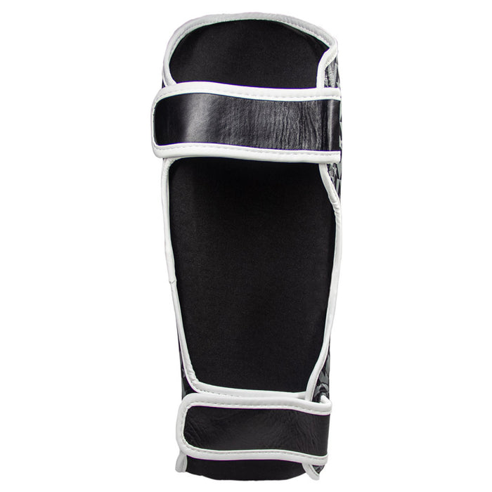 REVGEAR SUPERLIGHT LEATHER SHINGUARDS BLACK