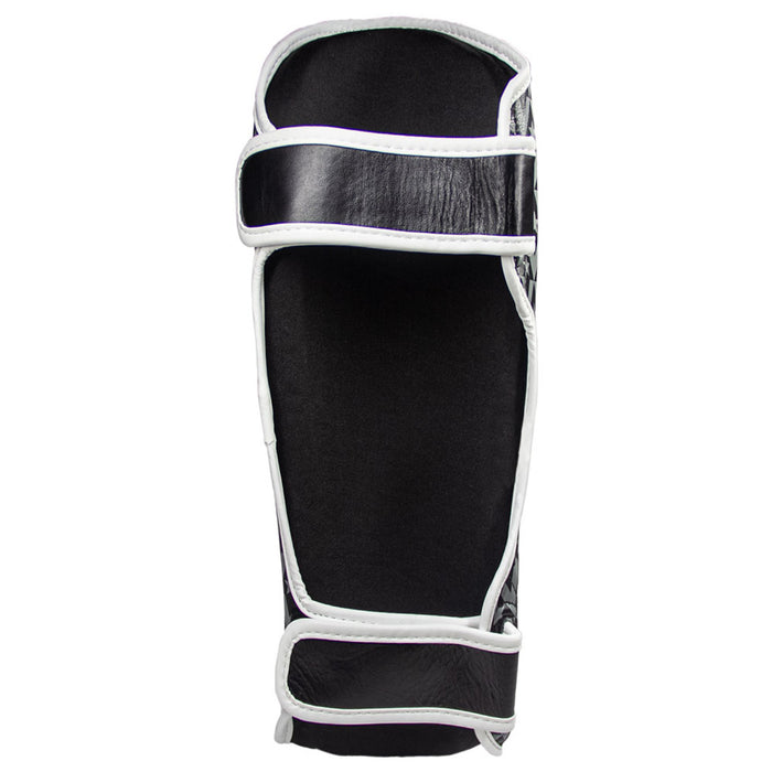 REVGEAR SUPERLIGHT LEATHER SHINGUARDS WHITE - Takedown Distribution
