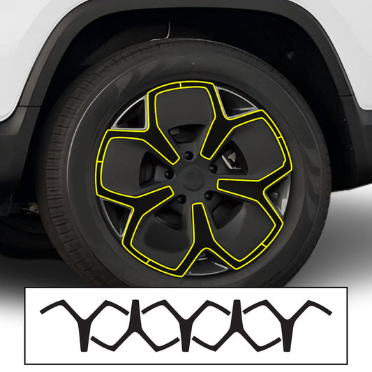 Vinyl Chrome Delete Blackout Decal Stickers Overlay Film Fits Rivian R1T 2022+ - Bogar Tech Designs