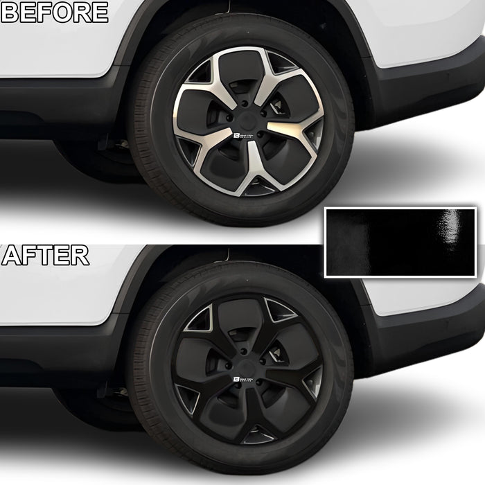 Vinyl Chrome Delete Blackout Decal Stickers Overlay Film Fits Rivian R1T 2022+ - Bogar Tech Designs