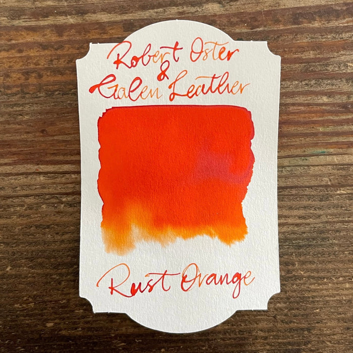 Robert Oster x Galen Rust Orange Ink