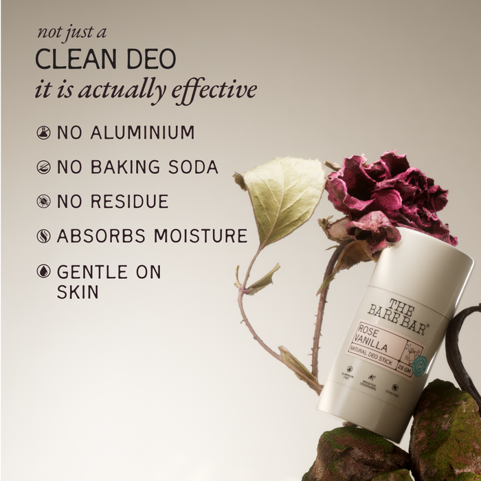 Rose Vanilla Deodorant Stick