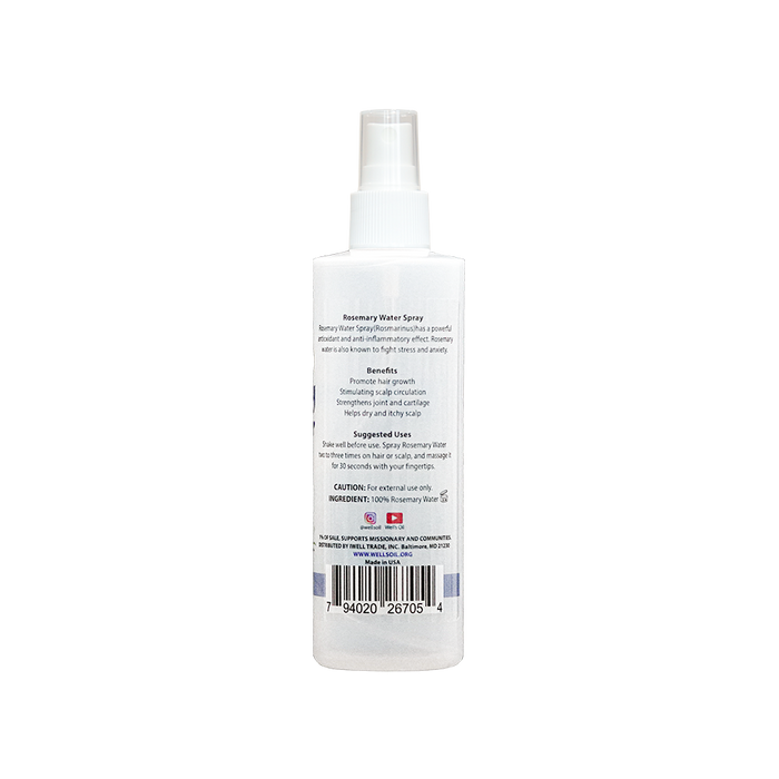 Rosemary Water Mist Spray | 8 fl. oz.