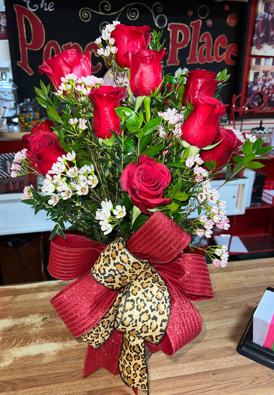 Rosy Red Roses