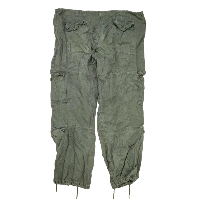 Rothco Womens Olive Paratrooper Fatigue Trousers - 2XLarge - Army & Outdoors - Combat Trousers