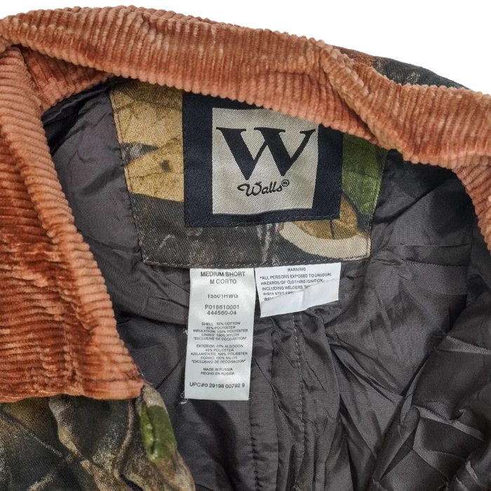 Russian Made Walls Realtree Lined Coveralls - Medium Short - Army & Outdoors - Overalls