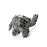 Safari Animal Felt Wool Ornament- Assorted Animals- Sold Individually