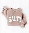 SALTY Graphic Sweatshirt - Coastal Comfort Redefined
