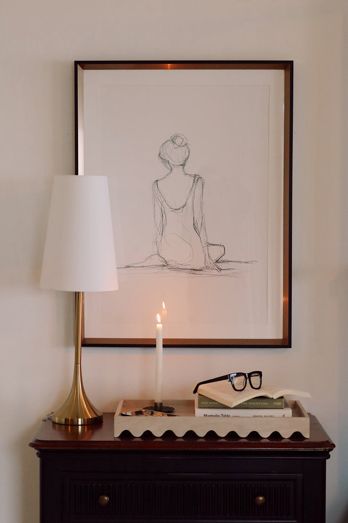 Scalloped Edge Tray