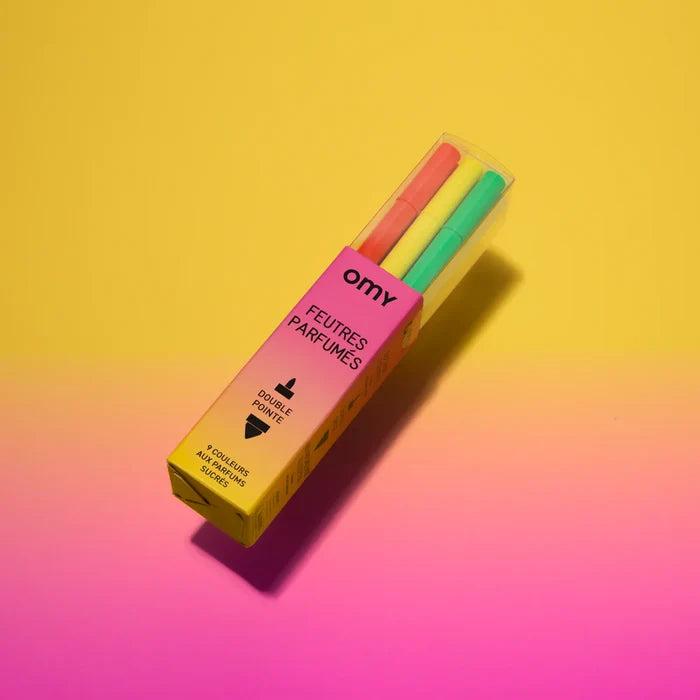 OMY - Scented Markers - 9 Colours