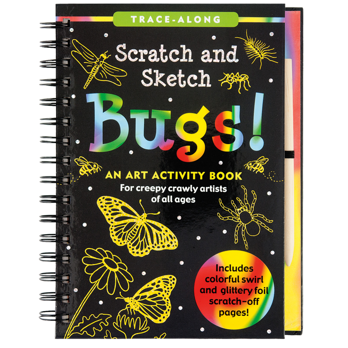 Scratch And Sketch Bugs Activity Book