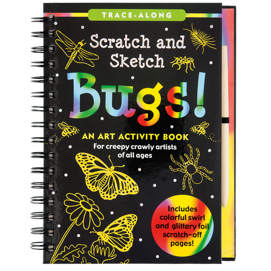 Scratch And Sketch Bugs Activity Book