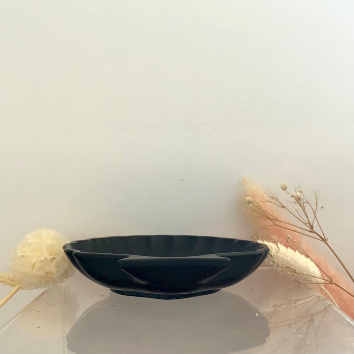 Sea Shell Dish (Black, White & Stone)