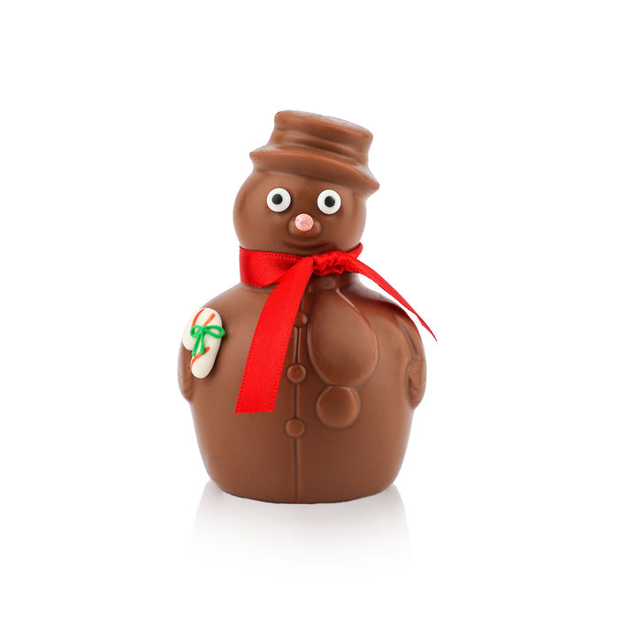 Semi-Solid Snowman with Tie