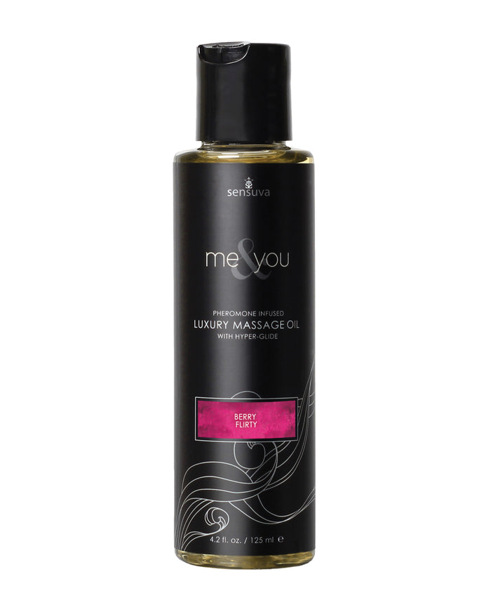 Sensuva ME & YOU Massage Oil Berry Flirty