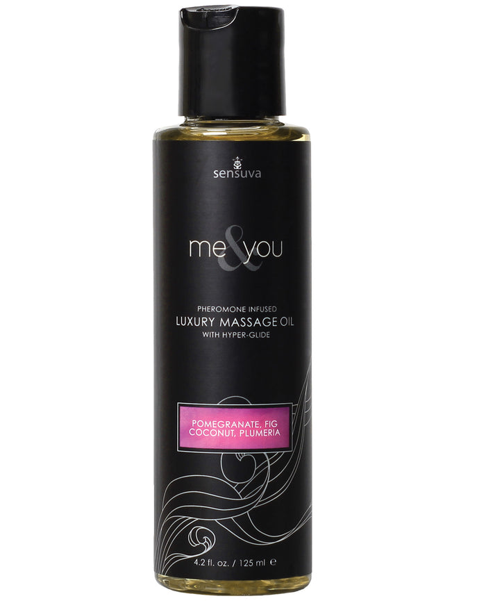 Sensuva ME & YOU Massage Oil Pomegranate Fig & Coconut Plumeria