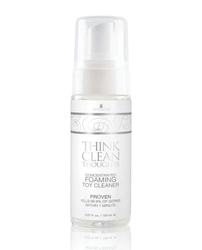 Sensuva Think Clean Thoughts Foaming Toy Cleaner 5.07 fl oz