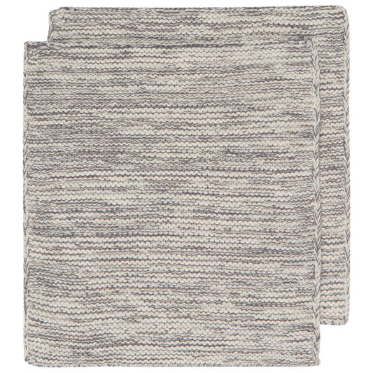 Shadow Knit Dishcloths Set of 2 - Magnolia Lane co. Home + Garden + Gift