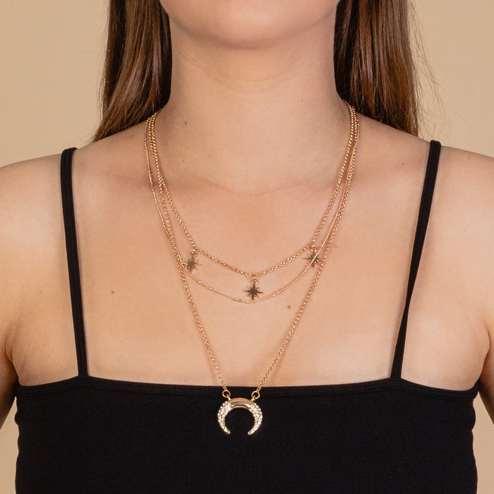 SHINE - Dainty Necklace - Gold