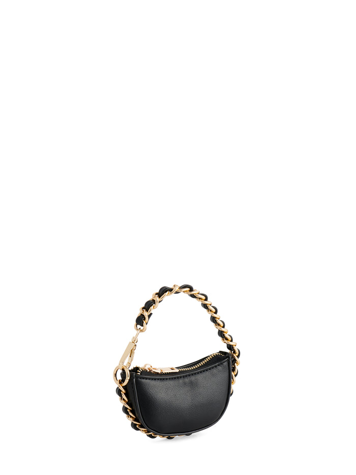 Shiraleah Annie Mini Bag Charm, Black