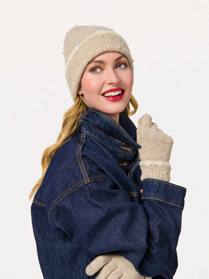 Shiraleah Mila Beanie OATMEAL / OS