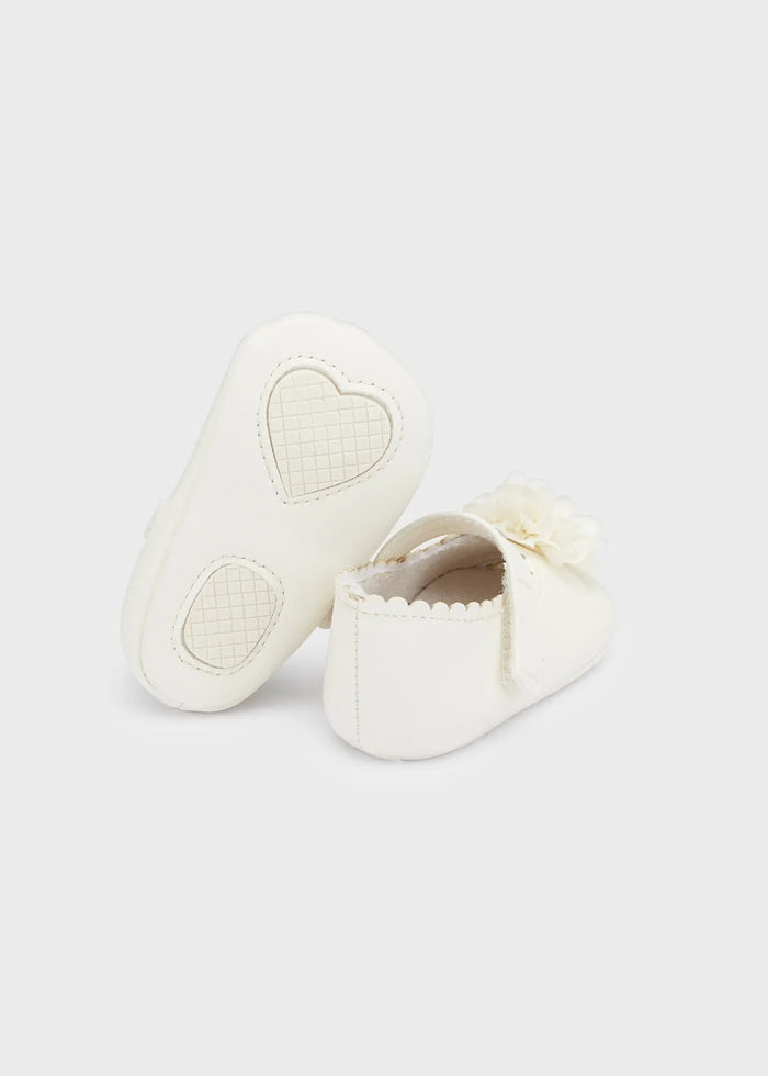 Shoes With Flower Newborn Girl | Mayoral - Mayoral