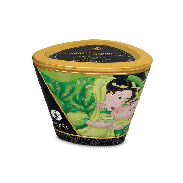 Shunga Zenitude Massage Candle Exotic Green Tea 170ml
