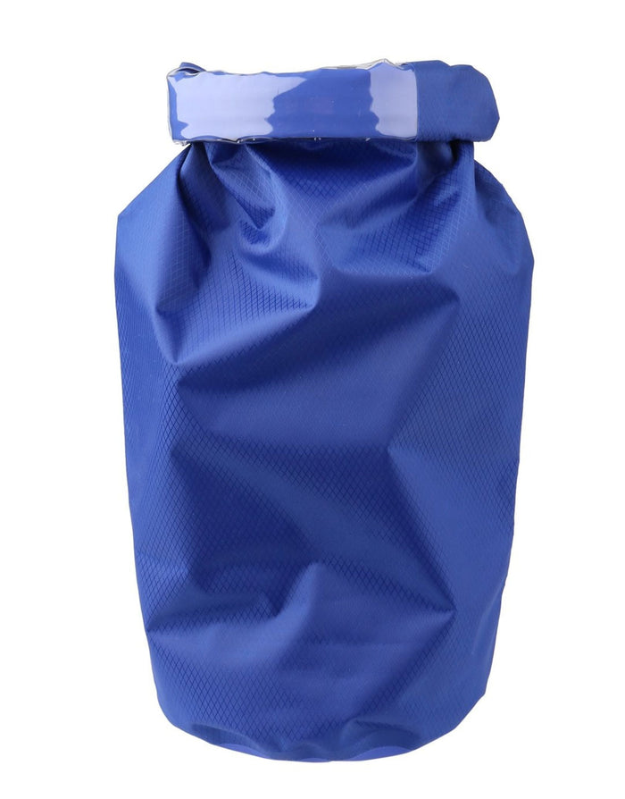 Blue Simply Swim dry bag with waterproof rolled top and reflective strip