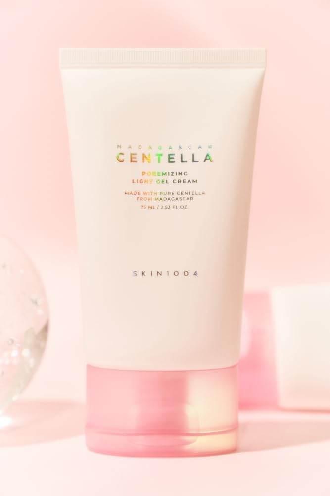 SKIN1004 Madagascar Centella Poremizing Light Gel Cream (75ml) – Hydrating & Pore-Minimizing - - Pinky Cosmetics -- United Arab Emirates -- Pinky Cosmetics