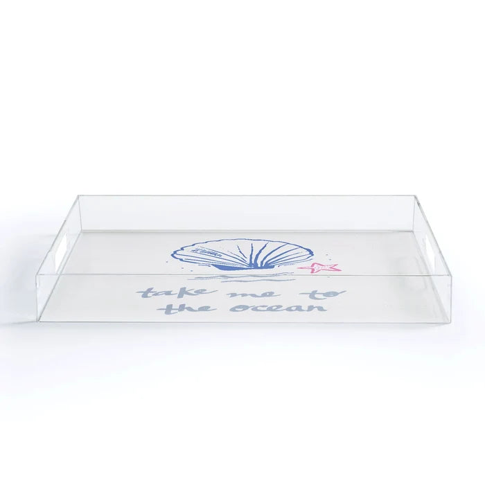 Small Acrylic Tray - Take Me To The Ocean