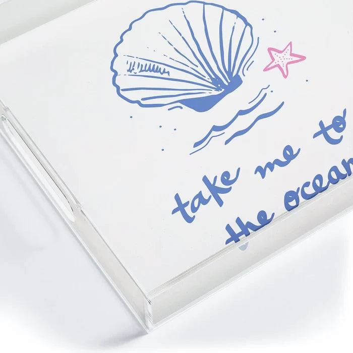 Small Acrylic Tray - Take Me To The Ocean
