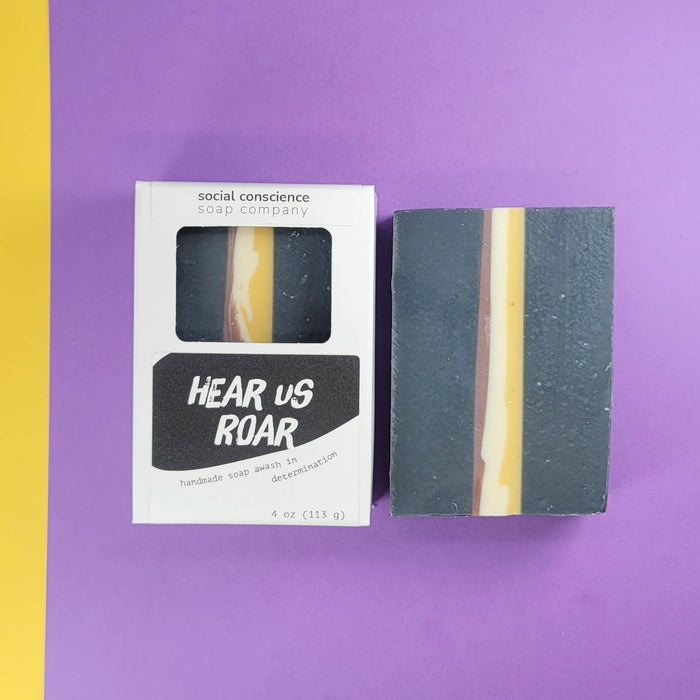 Social Conscience Soap Company - Hear Us Roar Bar Soap