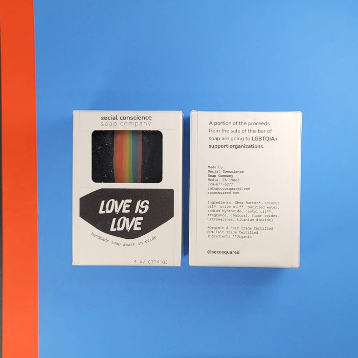 Social Conscience Soap Company - Love Is Love Bar Soap