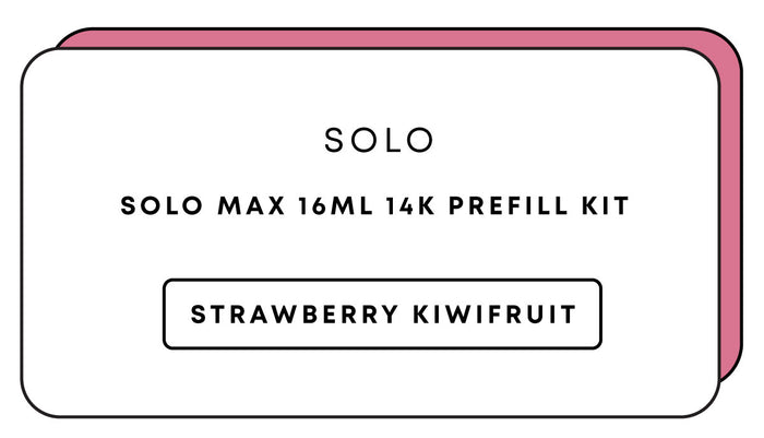 Solo Max 16mL 14k Prefill Kit | Strawberry Kiwifruit-Image 1