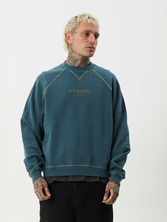 Spinal - Recycled Raglan Crew Neck | Fuel-Image 1