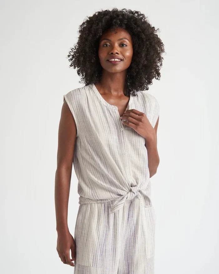 Splendid Striped Lola Sleeveless Top - Taryn x Philip Boutique