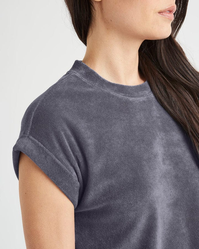 Splendid Terry Short Sleeve Sweatshirt - Taryn x Philip Boutique