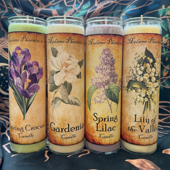 Spring Blessing Flower Candles (Full Set 7 Day)
