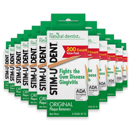 Stim-U-Dent Mint Plaque Removers - 200ct - 24 Pack