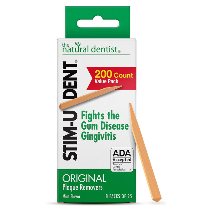 Stim-U-Dent Mint Plaque Removers - 200ct - 24 Pack